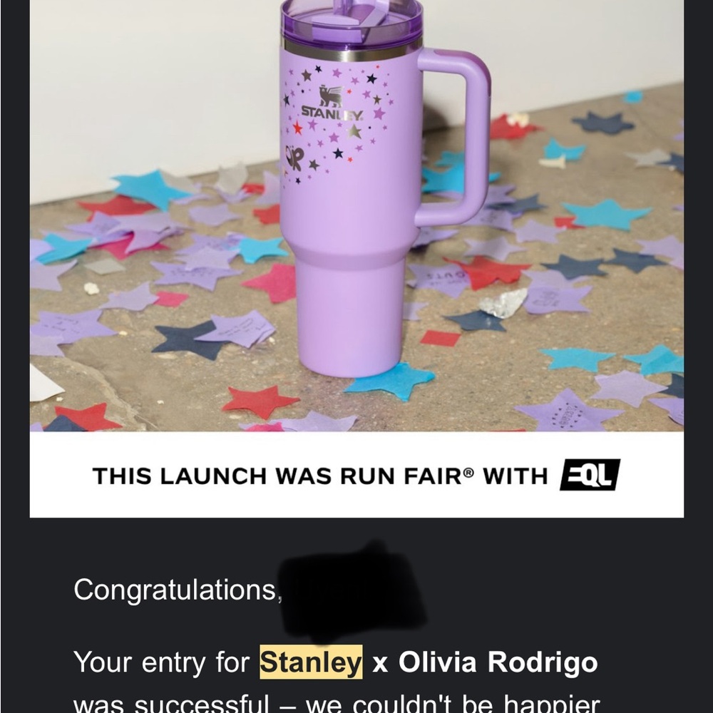 Stanley X Olivia Rodrigo ❌SOLD❌